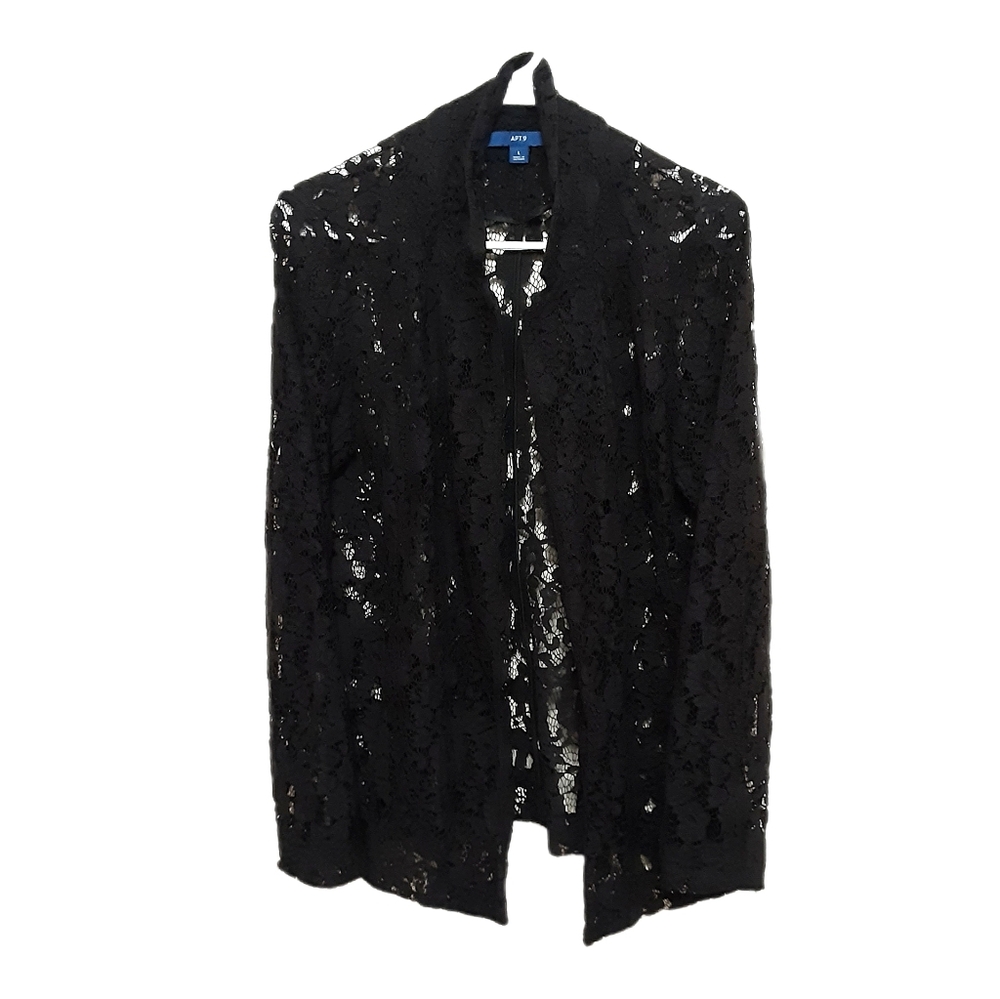 Apt. 9 Lace Cardigan Womens Large